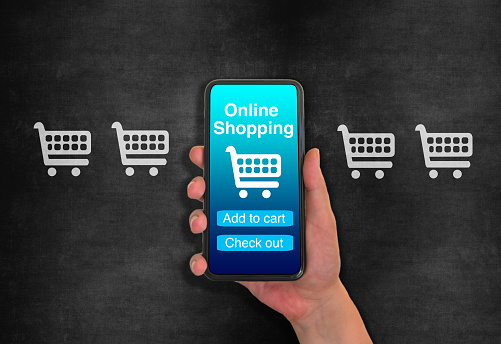 E-commerce online shopping mobile phone marketing