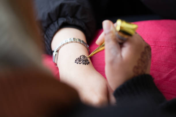istock Henna Painting 1394850692