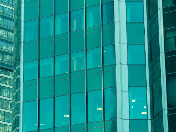 istock Offices building exterior in sunny day in the city Moscow 1394852607