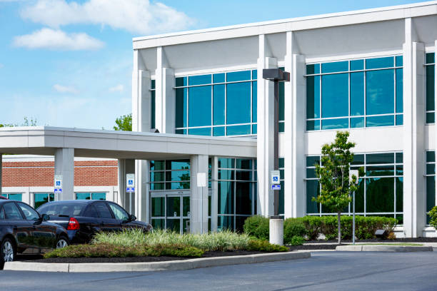 istock Generic Modern Medical or Business Office Building 1394853205