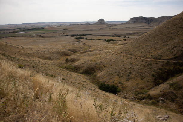istock The Ravine at Scotts Bluff 1394857103