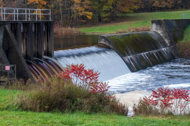 istock Dam at Shohola Falls 1394857221