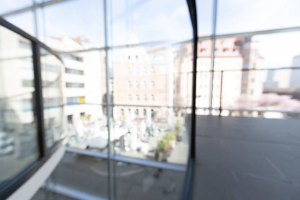 a business center interior background