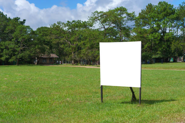 istock blank billboard ready for new advertisement at green park zone 1394859960