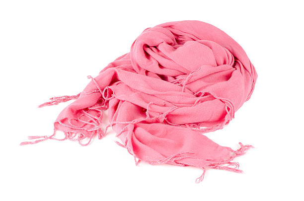 istock Warm scarf in pink 139486990