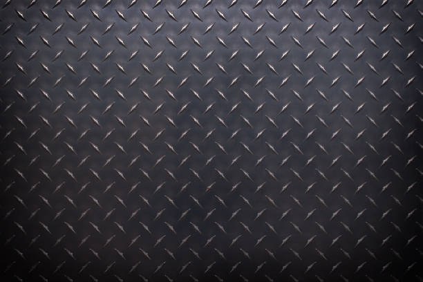 istock black metal plate with corrugated texture. steel sheet as a background. 1394869920