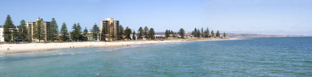 Glenelg Beach, South Australia, Australia stock photo