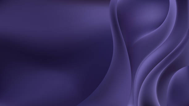istock Abstract luxury purple fabric satin fold background and texture or violet liquis wave surface 1394876767
