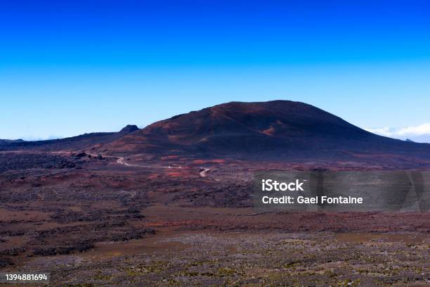 Plaine Des Sables Piton De La Fournaise Reunion Island Stock Photo - Download Image Now