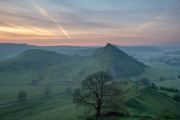 istock Sunrise on Chrome Hill in National Park Peak District, England 17.04.2022. 1394893395