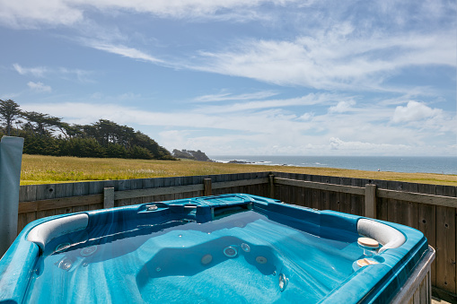 The Sea Ranch - Hot tub spa by ocean in northern California
