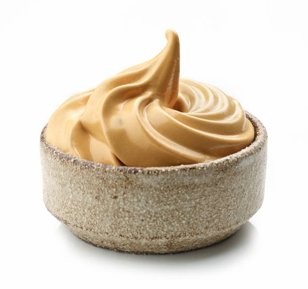 istock bowl of whipped caramel coffee cream 1394901264