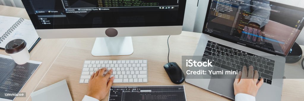 Developing Programmer Reading Computer Codes Development Website Design ...