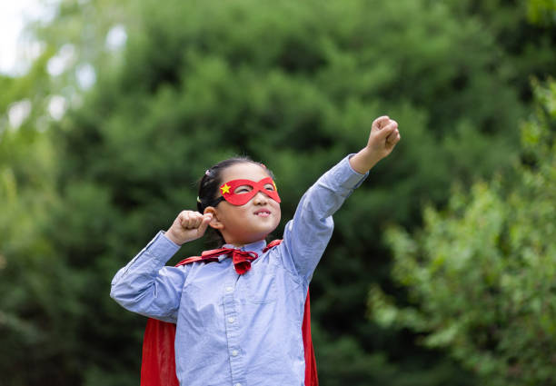 istock Supergirl ready to take off 1394910330