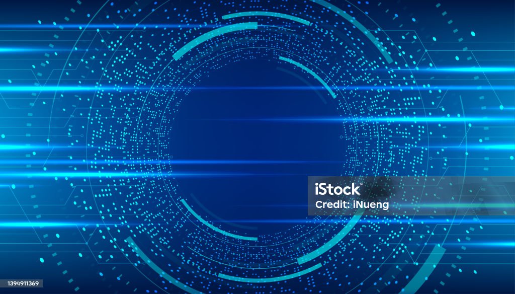 Digital Technology Background Abstract Tech Visual For Science Template ...