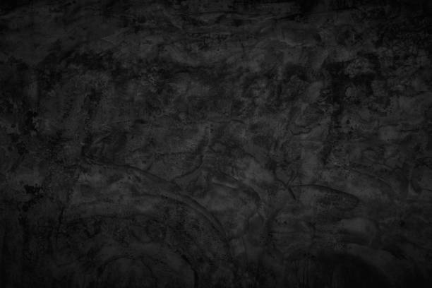 istock Black rough concrete wall texture background. Polished concrete grunge surface. 1394917673