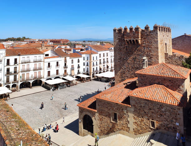 istock Bujaco Tower and main square, Caceres, Spain 1394917834