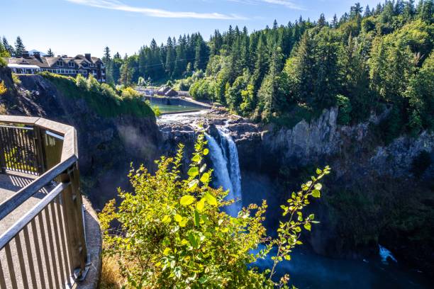 istock The Snoqualmie Falls Park in Seattle, Washington 1394923175