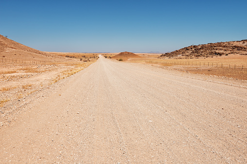 4x4 roadtrip on the main dirt road from Solitaire to NamibRand Nature Reserve, Namibia