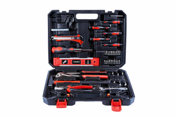 istock Toolbox with tools for repair and maintenance isolated on white background 1394939048