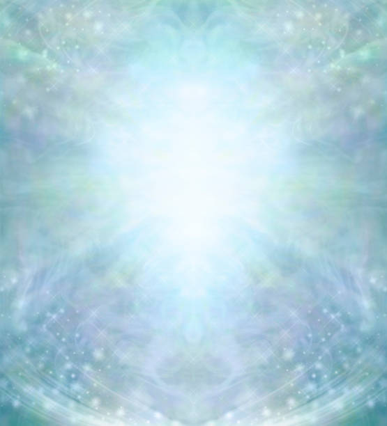 istock Spiritual ethereal pastel jade coloured background 1394941200