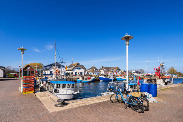 istock View to the port Vitte on the island Hiddensee, Germany 1394945845