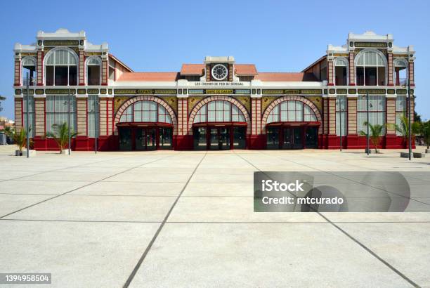 Dakar Central Train Station French Colonial Architecture Senegal Stock Photo - Download Image Now