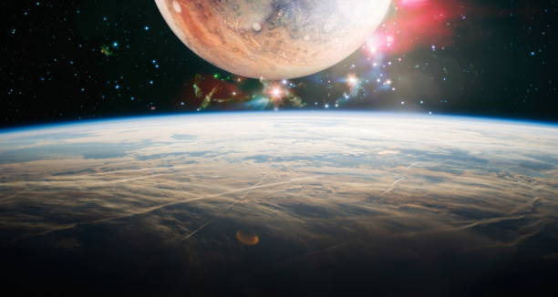 istock planets, stars and galaxies in outer space showing the beauty of space exploration. Elements furnished by NASA 1394964198