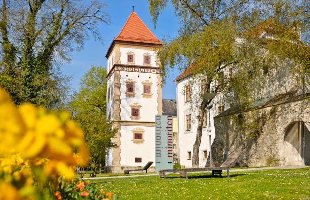 Castle Hoehenried near Bernried on Lake Starnberg, Bavaria, Upper Bavaria, Germany, Europe