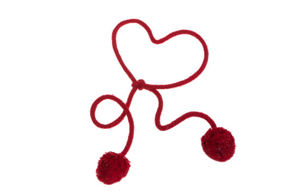 istock red rope heart isolated 1394970371