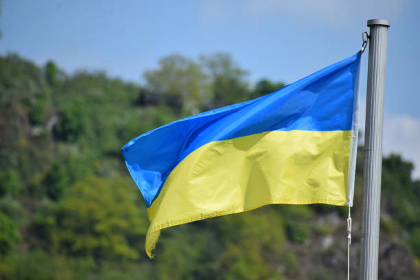 istock flag of the Ukraine 1394974349