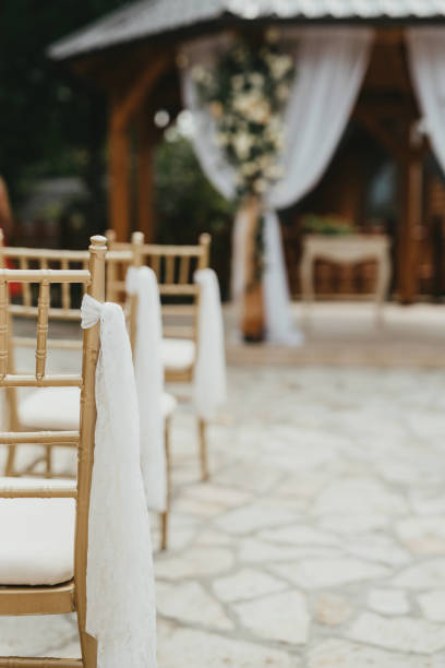 istock Decoration for special occasions. Beautiful table decoration with flowers. Rustic decoration. Wedding decoration. 1394986791