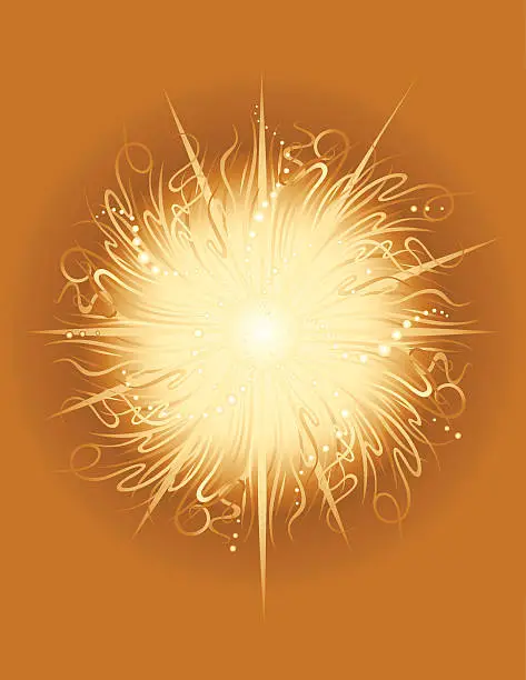 Vector illustration of Sun Radiance