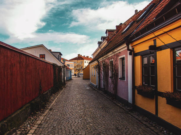 istock Narrow street in Ystad 1394994696