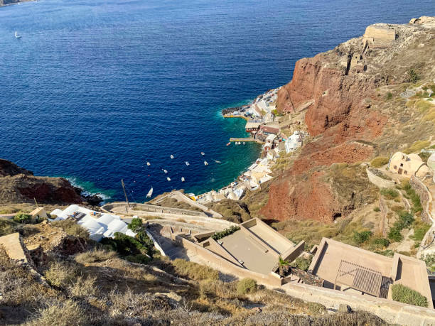 istock Ammoudi bay on Santorini island, Greece 1394994785
