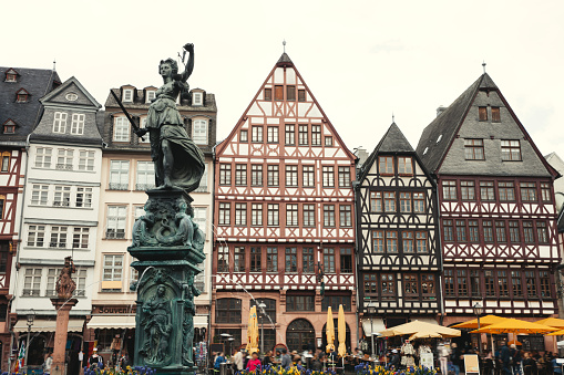 Römerberg, Old Town Square in Frankfurt, Germany