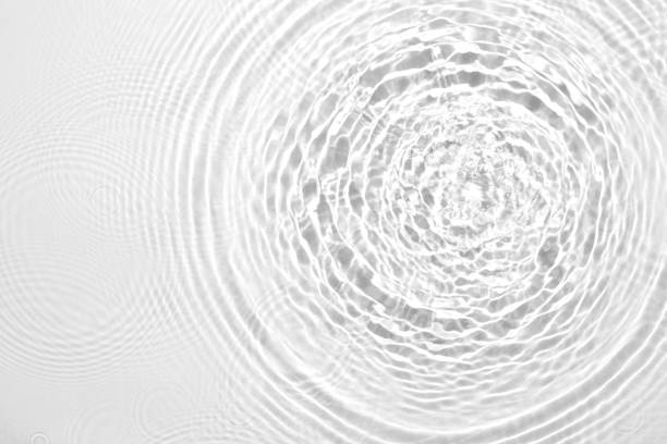 istock The texture of water on a white background. 1395015679