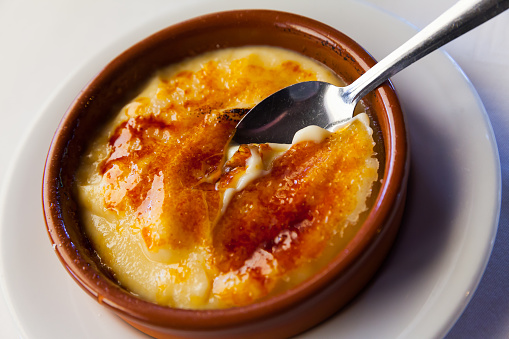 Crema catalana - dessert of Catalonia