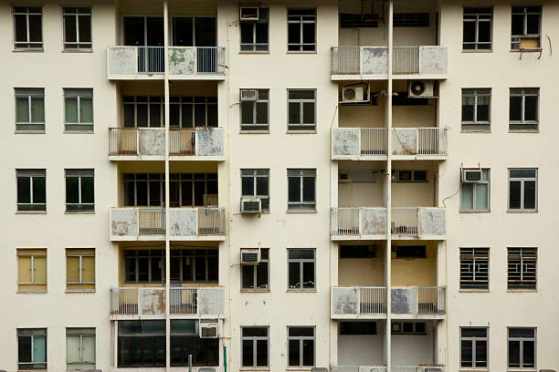 istock Hong Kong old apartments 139502812