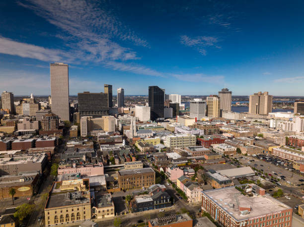 istock Sunny Day in New Orleans - Aerial 1395029578