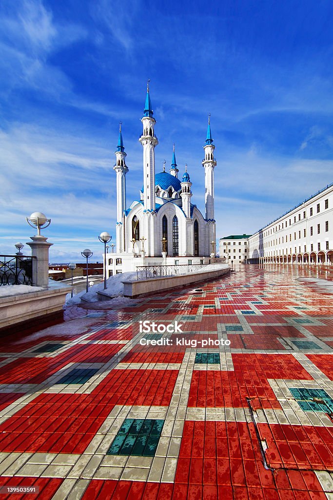 Qolsharif Mesquita de Kazan Kremlin - Royalty-free Ao Ar Livre Foto de stock