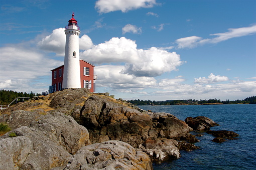 Fisgard lighthouse near Victoria, Canada