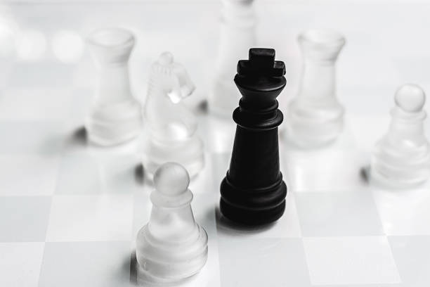 istock chess figure Chess pieces Symbol of competition 1395059110