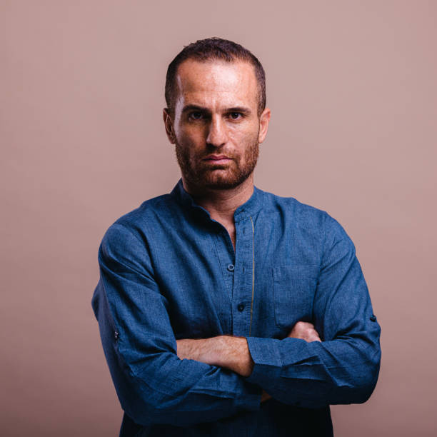 istock Middle east man portrait, confidence. 1395065272