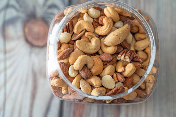 istock Bowl of assorted nuts ready to eat 1395066797