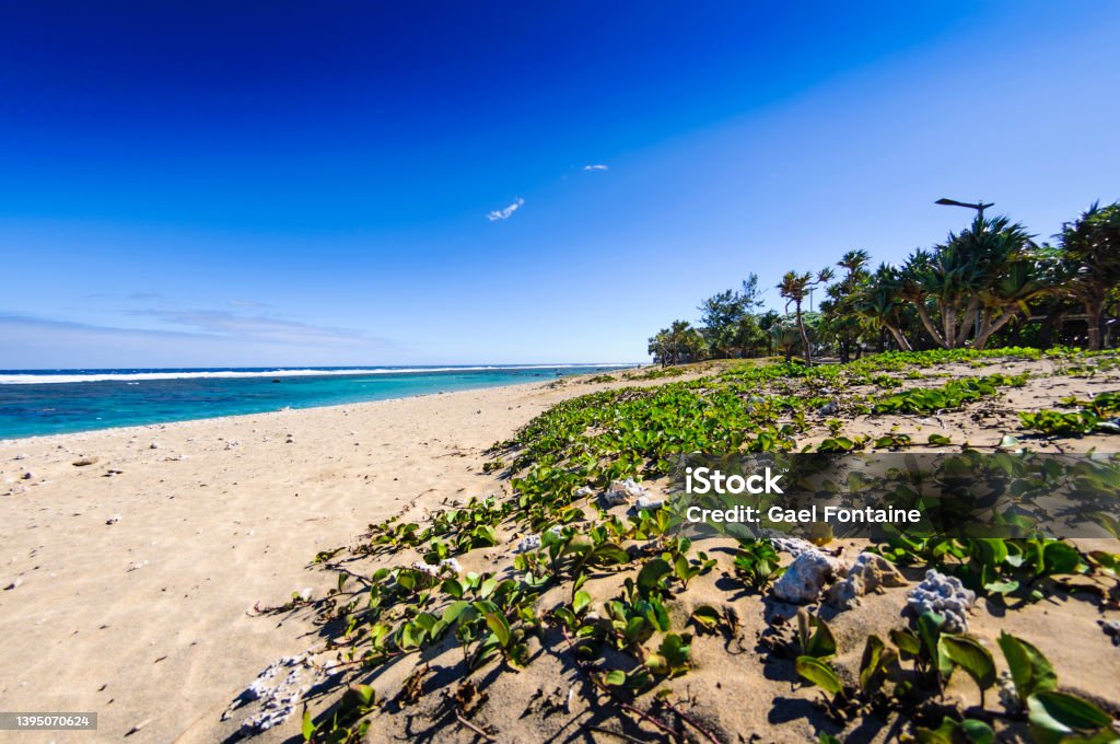 Beach of Saint Pierre, Ile de La Reunion Réunion - French Overseas Territory Stock Photo
