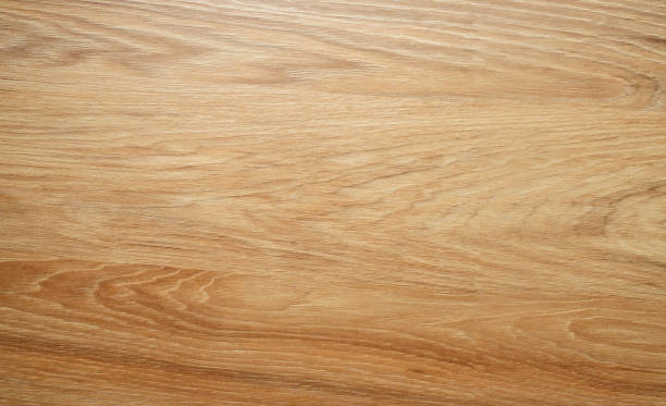 Long wooden texture, top view of tabletop, board as texture or background stock photo