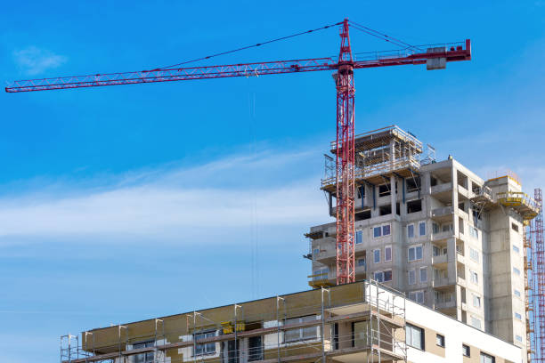istock construction site, building place of new development, Prague, Czech republic 1395098855
