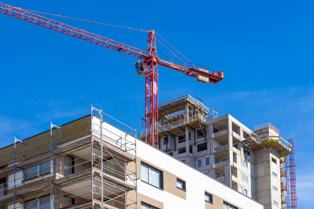 istock construction site, building place of new development, Prague, Czech republic 1395098856