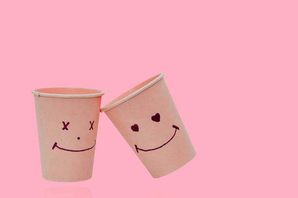 istock Paper eco cups isolated. 1395105296